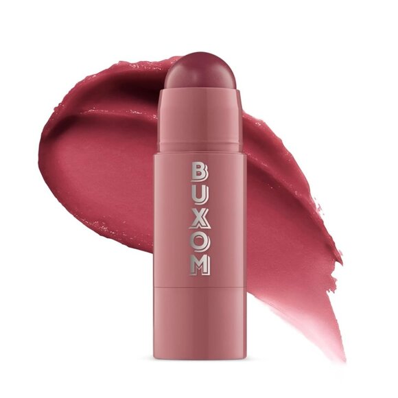 BUXOM Power-Full Plump Lip Balm (Peptides) ~ Dolly Fever (Mauve) 0.17oz NIB - Picture 3 of 16